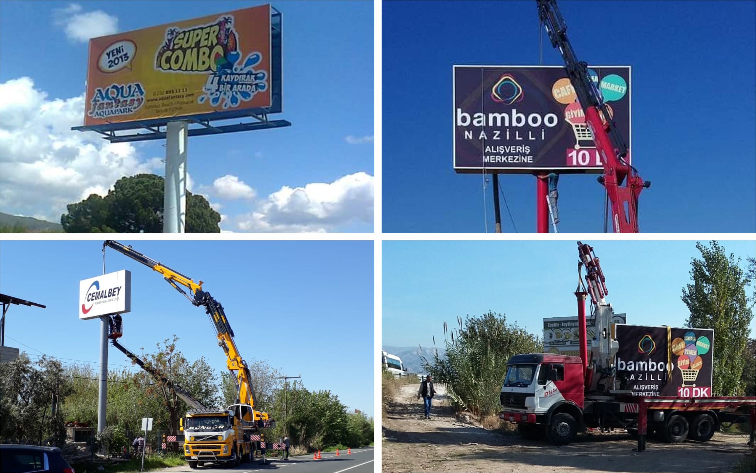 Totem ve Yol Kenarı Tabelaları