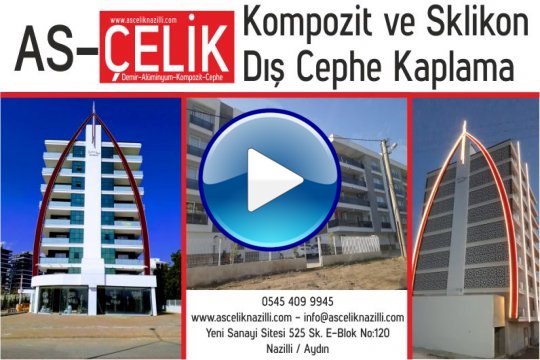 Kompozit ve Slikon Dış Cephe Kaplama Pamuk İnşaat